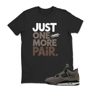 Just One More Shirt to Match Jordan 4 Cave stone Sneaker Tee, , Retro 4 Sneaker Match Tee, Sneakerhead Outfit Shirt