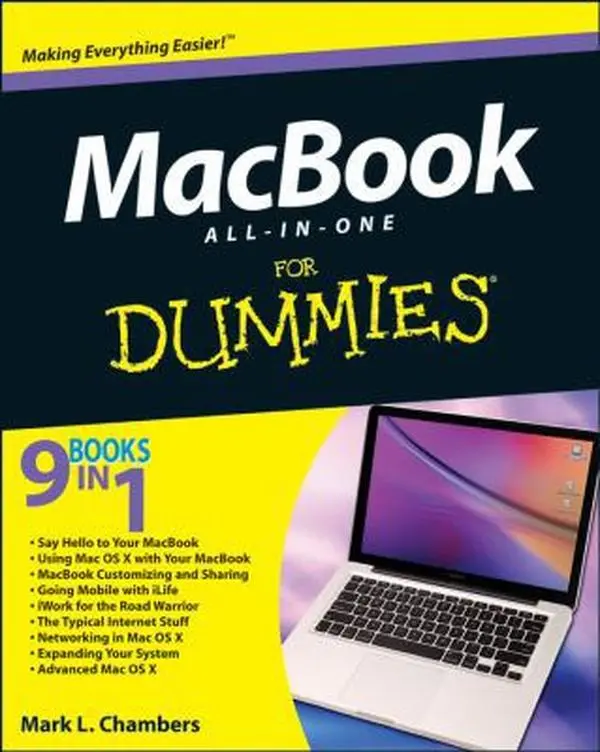 USED Book - MacBook All-in-One For Dummies by Mark L. Chambers (Paperback) - english