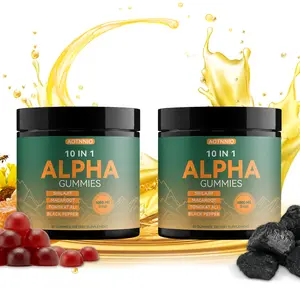 Alpha 10-in-1 Shilajit Gummies Black Friday  Cyber Monday BFCM Deal | Limited Edition Holiday Pack | Energy, Stamina & Focus | Zero Sugar | Ashwagandha, Tongkat Ali, Maca | Vegan