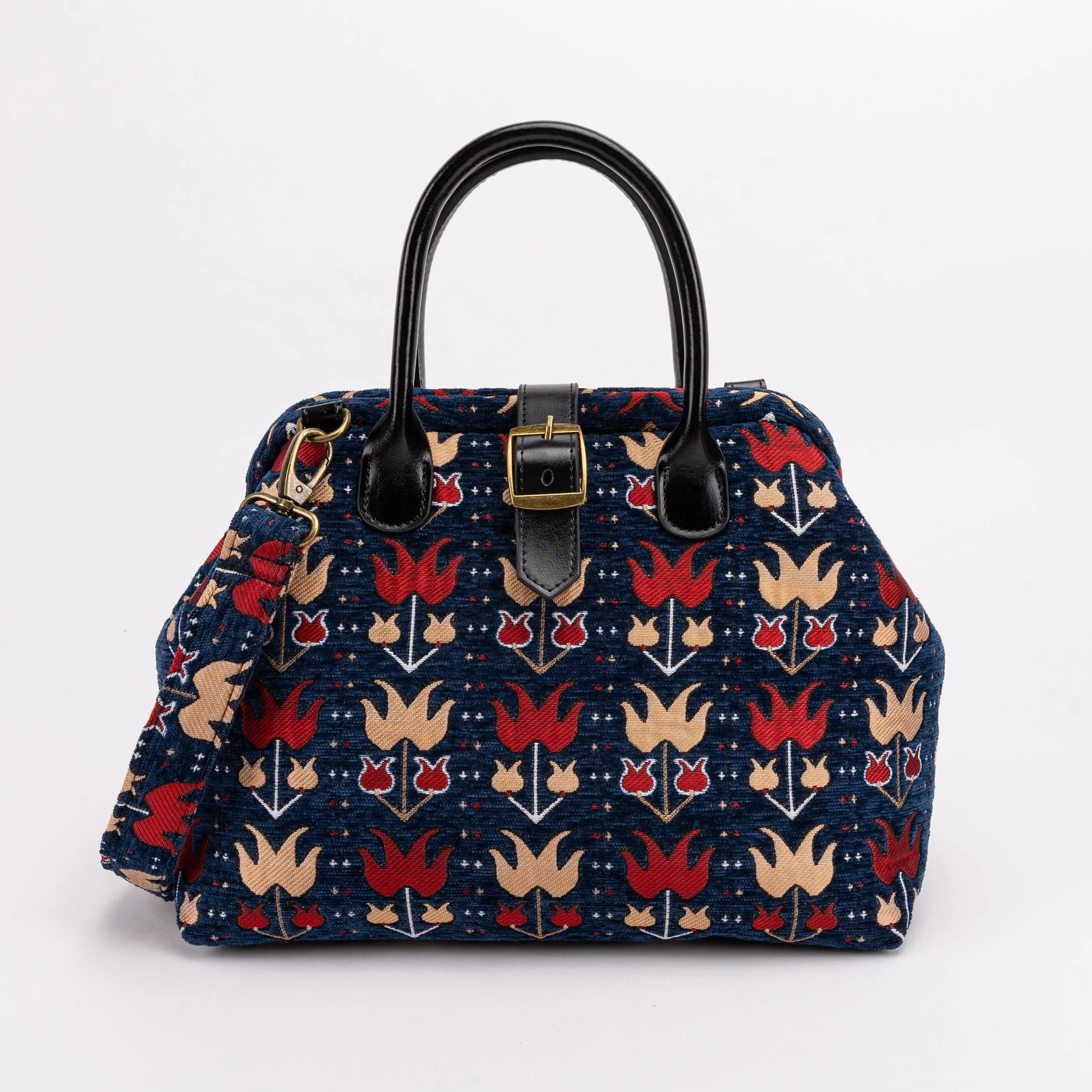 Poppy Bloom Carpet Handbag Purse