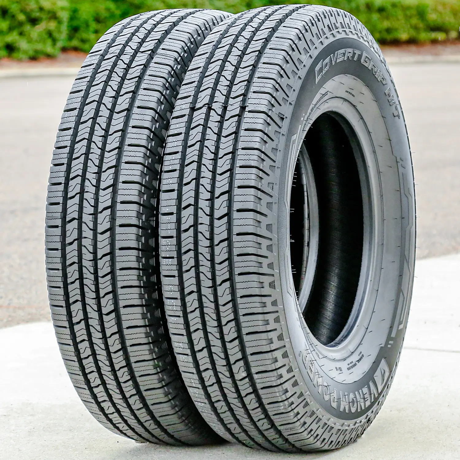 2 Tires Venom Power Covert Grip H/T 275/55R20 117T XL AS A/S All Season