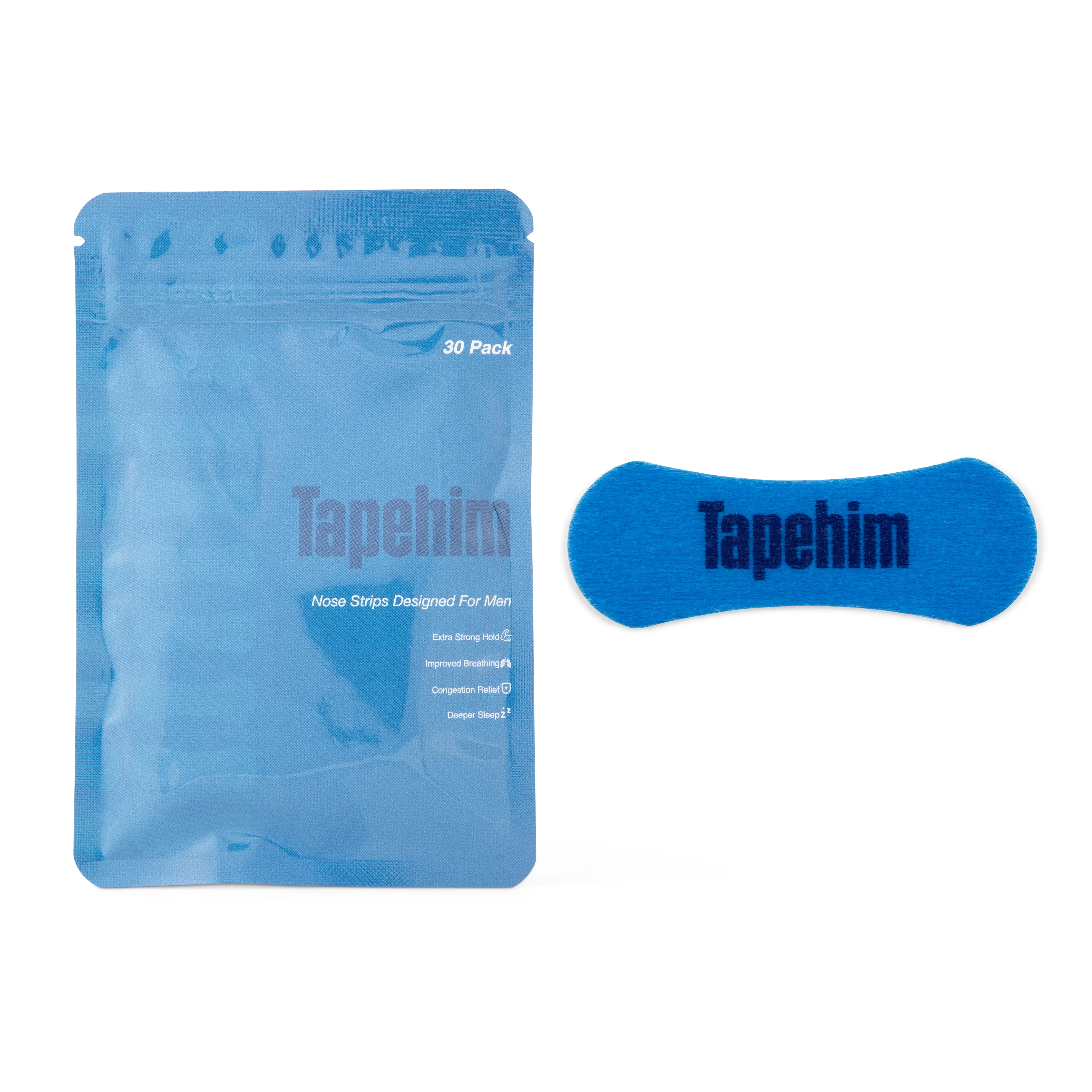 Tapehim Nose Strips for Sleep, 30 Strips, Support Nasal Breathing and Reduce Snoring