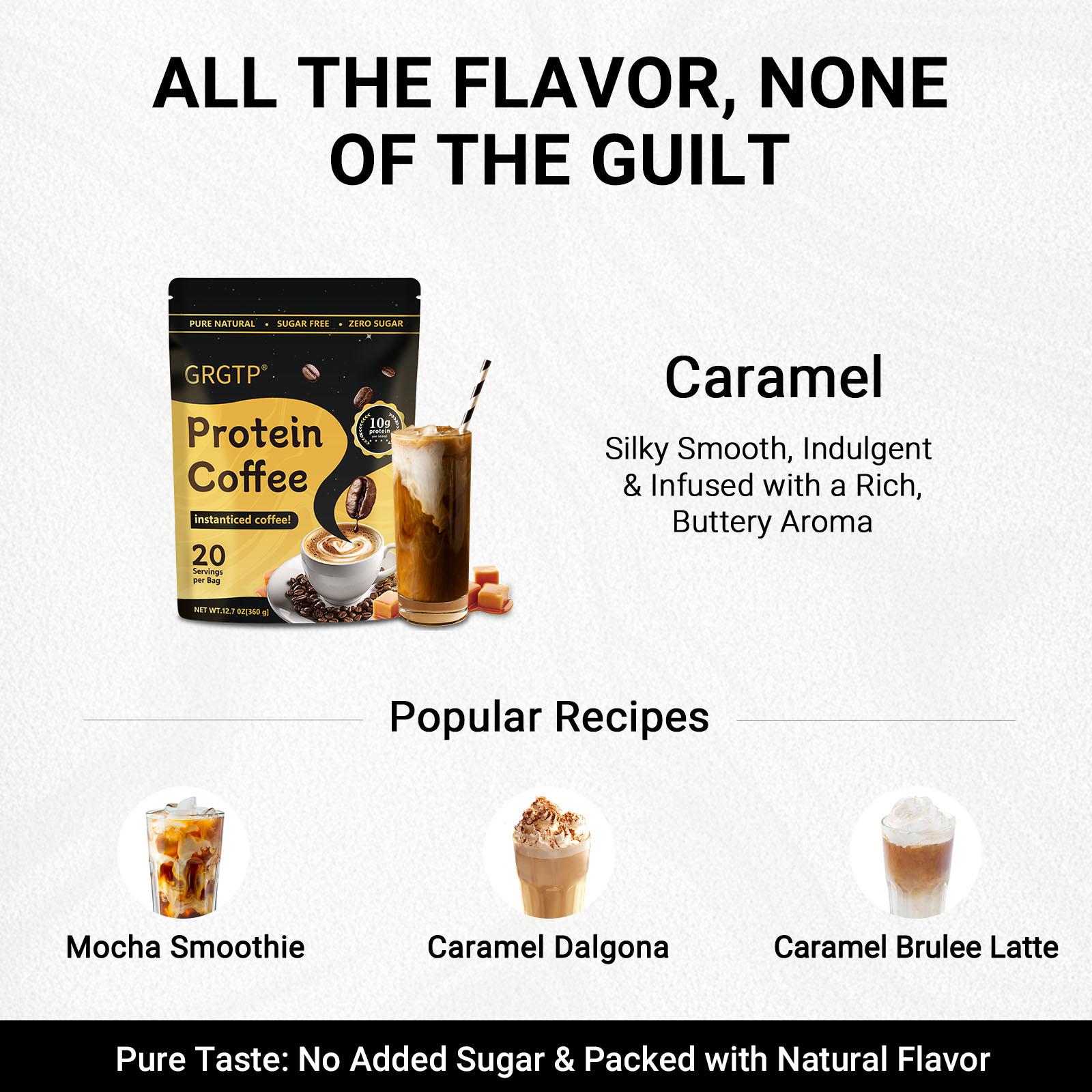 GRGTP Coffee Supplement—Enriched with Multiple Ingredients: Replenish essential nutrients while savoring the pleasures of life.- Dietary、Health