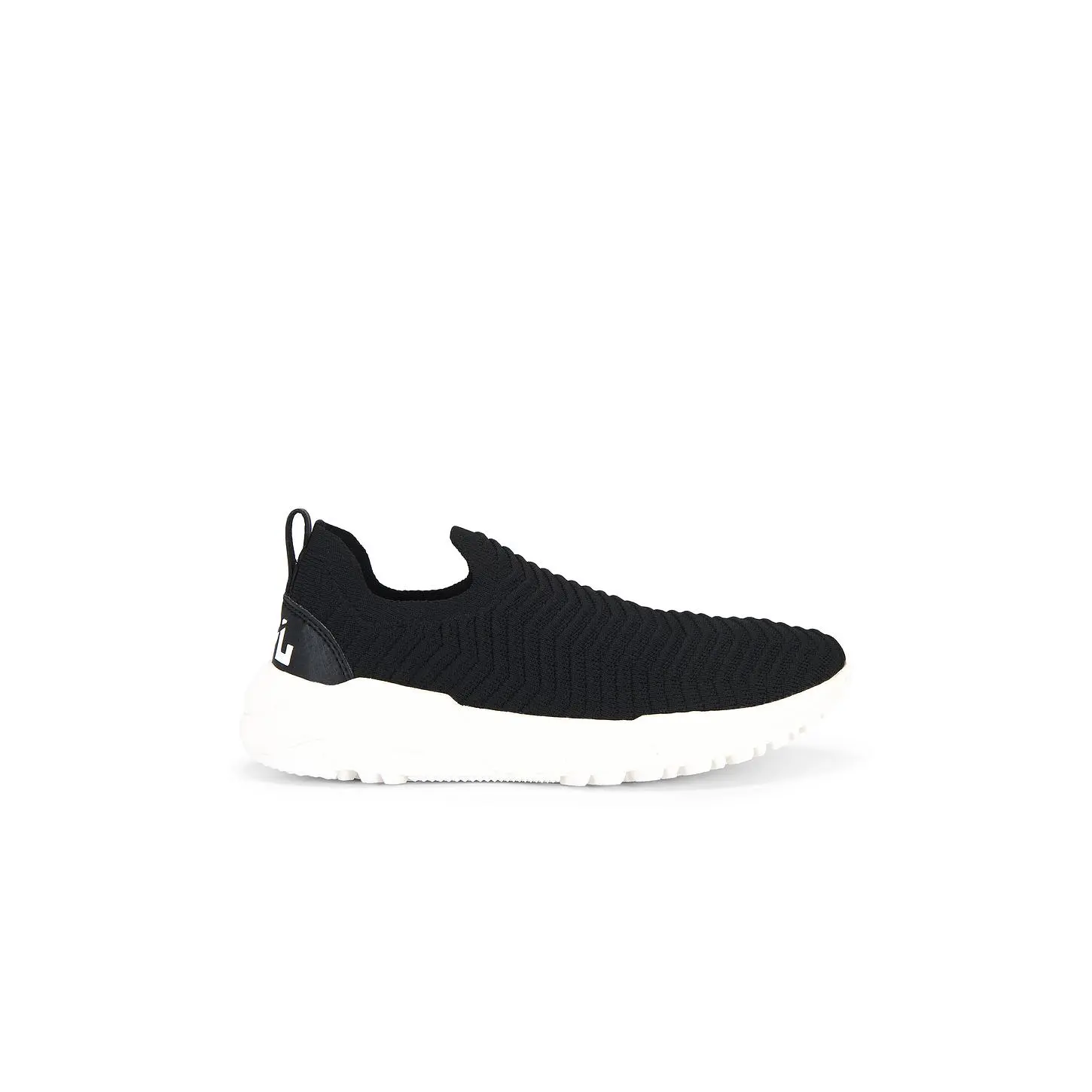 APL: Athletic Propulsion Labs Techloom Traveler Sneaker in Black & Ivory