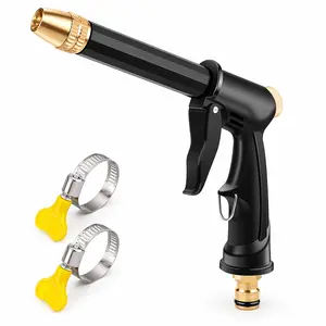 Household High-Pressure water gun, Pressure Washer Handheld, car wash sprayer, kitchen and bathroom cleaning tool, garden long pole nozzle, long handle magic washing artifact, gardening irrigation and watering tool
