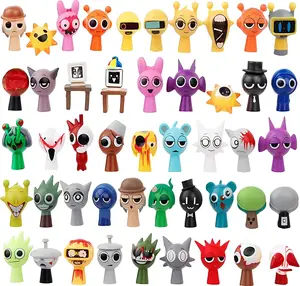 Wenda Action Figure Set, Pinki, Clukr, Jevin PVC Toys - Collectible Display for Fans