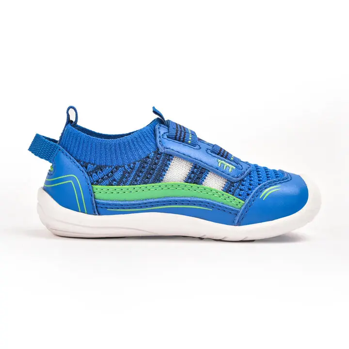 Pediped Jupiter - Grip ‘n’ Go Ocean | Lightweight & Breathable Classic Sneakers for Comfortable Playtime