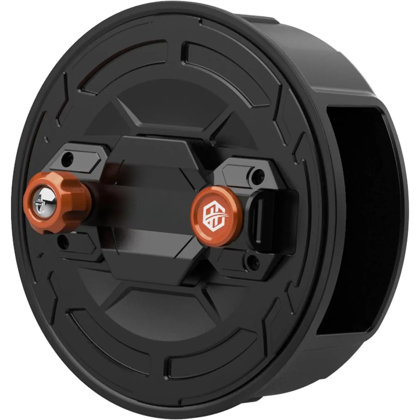 Corrosion-Resistant Lightweight Aluminum Tie Wire Reel for Construction Workers - Quick-Lock & Release Mechanism, Stripper for 12-18 Gauge Wires, Ambidextrous Rewind Knob, Easy to Carry and Wear
