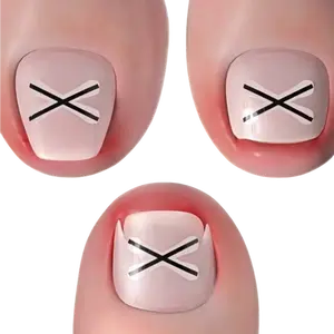 Ingrown Toenail Corrector at Home Ingrown Toenail Remove Curved Toenail Straightener  Cutics Manicure Kit with Quick-Stick Strips for Easy Use and Hygiene nail Patented Technology