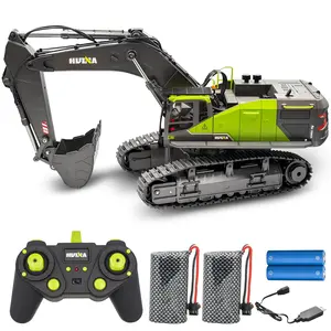 【Gifts RC cars】1:14 Scale 2.4GHz Remote Control Construction Vehicles Toys For 5-15,RC Excavator with LED & Alloy Bucket,Your Kids Will be glued to their new toys and CAN'T put the gift down!#Construction toys#Construction rc toys#Toys Gift