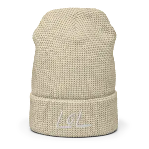 The LoL Waffle Beanie Vol. III (Beige) – Warm, Textured, and Perfect for Everyday Wear