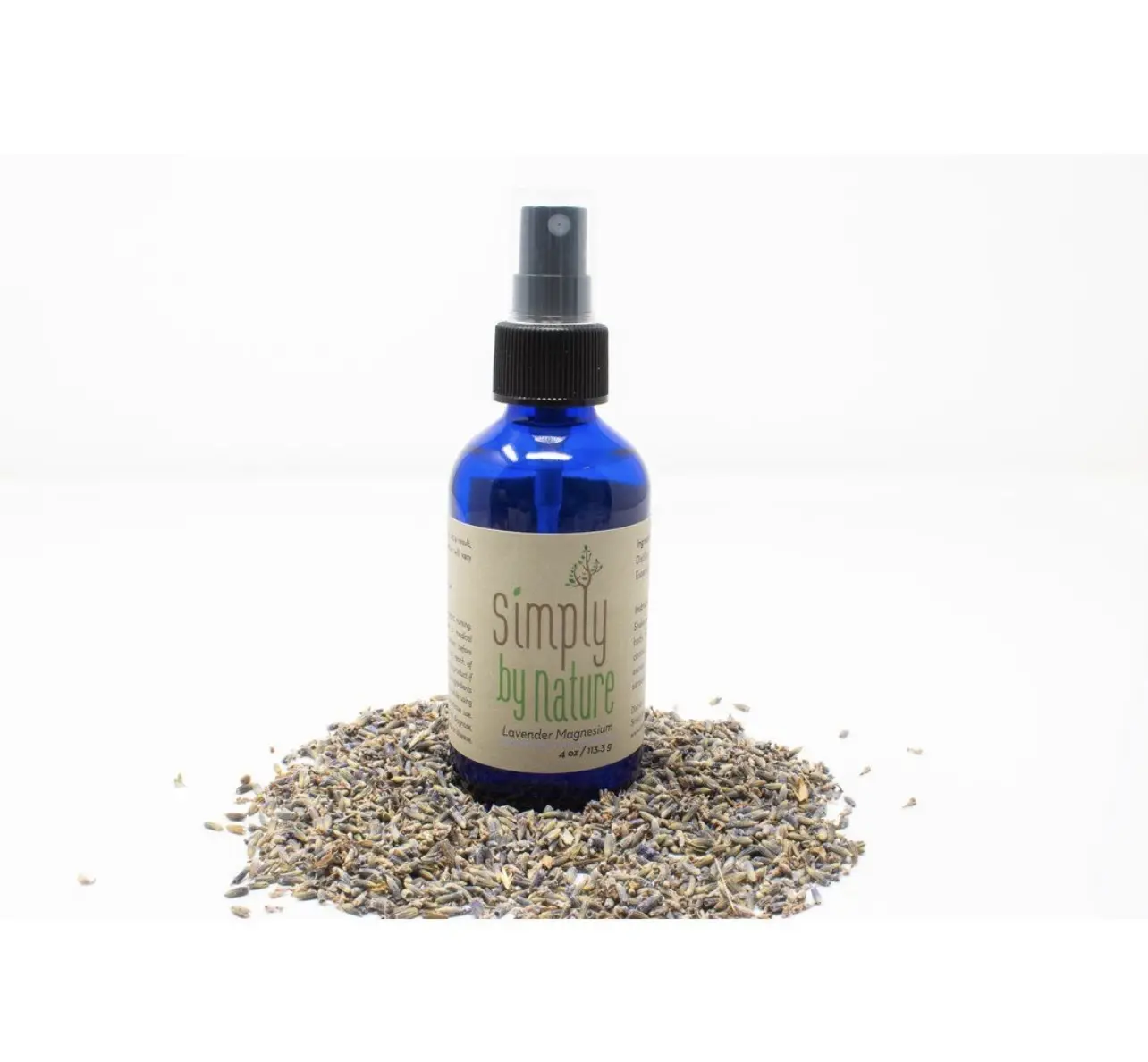 Simply By Nature Magnesium Spray Lavender, Relaxing Aromatherapy Mist, Sleep Aid and Stress Relief, Natural Wellness Spray, Promotes Restful Sleep, Soothing Scent, Anxiety Relief, Essential Oils