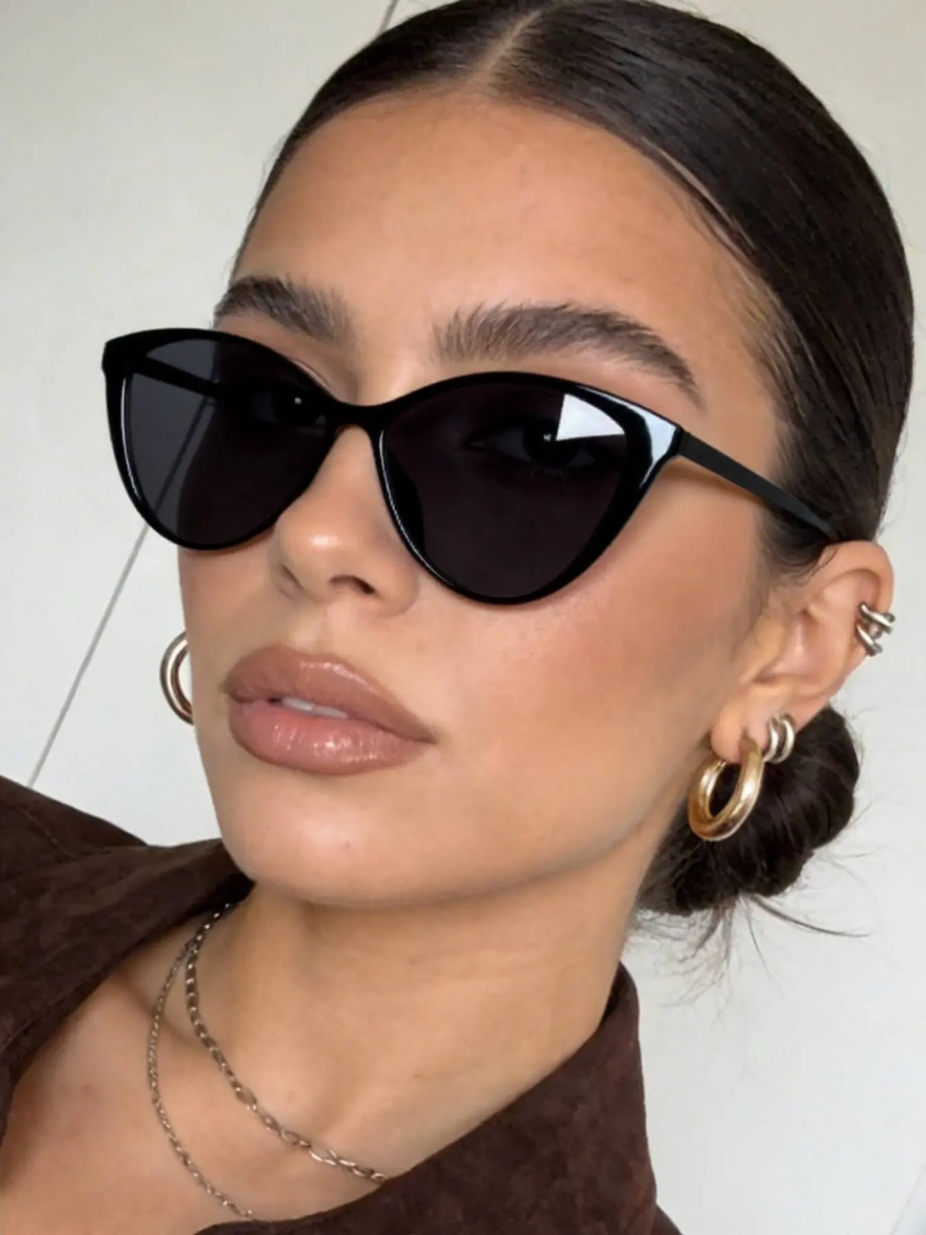 Women's Large Round Frame Sunglasses, Soft Color Lenses, UV Protection, Perfect for Driving & Travel, Round Face Enhancer, Summer Trendy Sunglasses