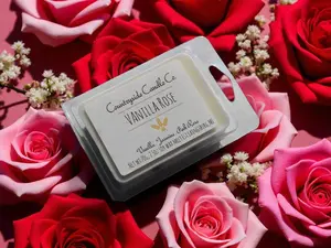 2.5oz Vanilla Rose Wax Melt