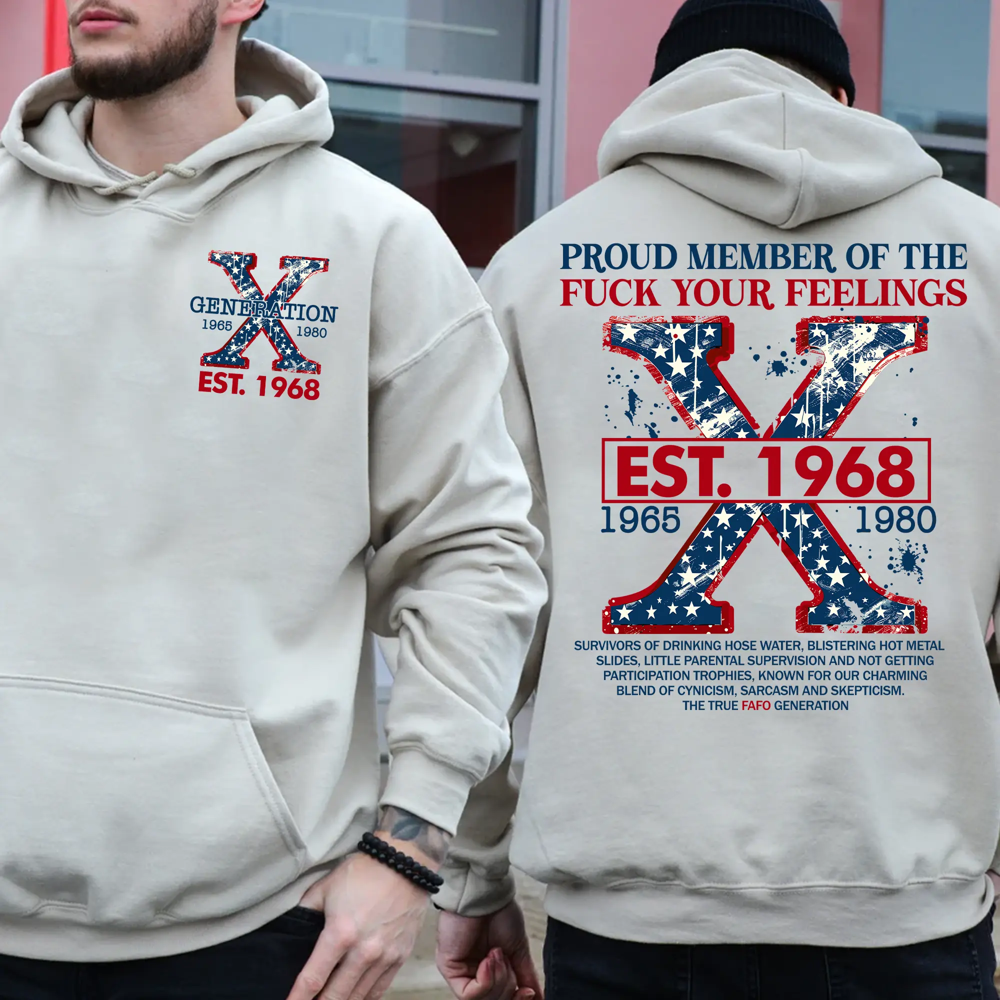 Custom Year Generation X Hoodie Ver 2, Funny Generation X Shirt For Party, The True FAFO Generation Sweatshirt, Gen X Activated Hoodie Cotton Top