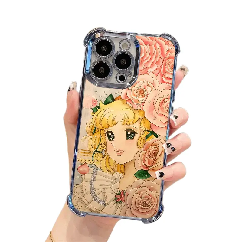 Candy Candy Retro Anime Clear Phone Case - 80s Nostalgia Phone Case For iPhone 17 16 15 14 13 12 11 PRO MAX AIR PLUS Phone Case #YGSJDDM10