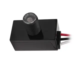1 Pack Outdoor Photocell Light Sensor, Photo Control Sensor,Auto  Off Hard-Wired  Eye Light Control,Photoelectric  Sensor for Lighting Fixtures