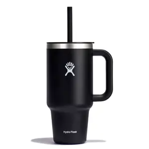 Hydro Flask 32oz All Around Travel Straw Tumbler - Black