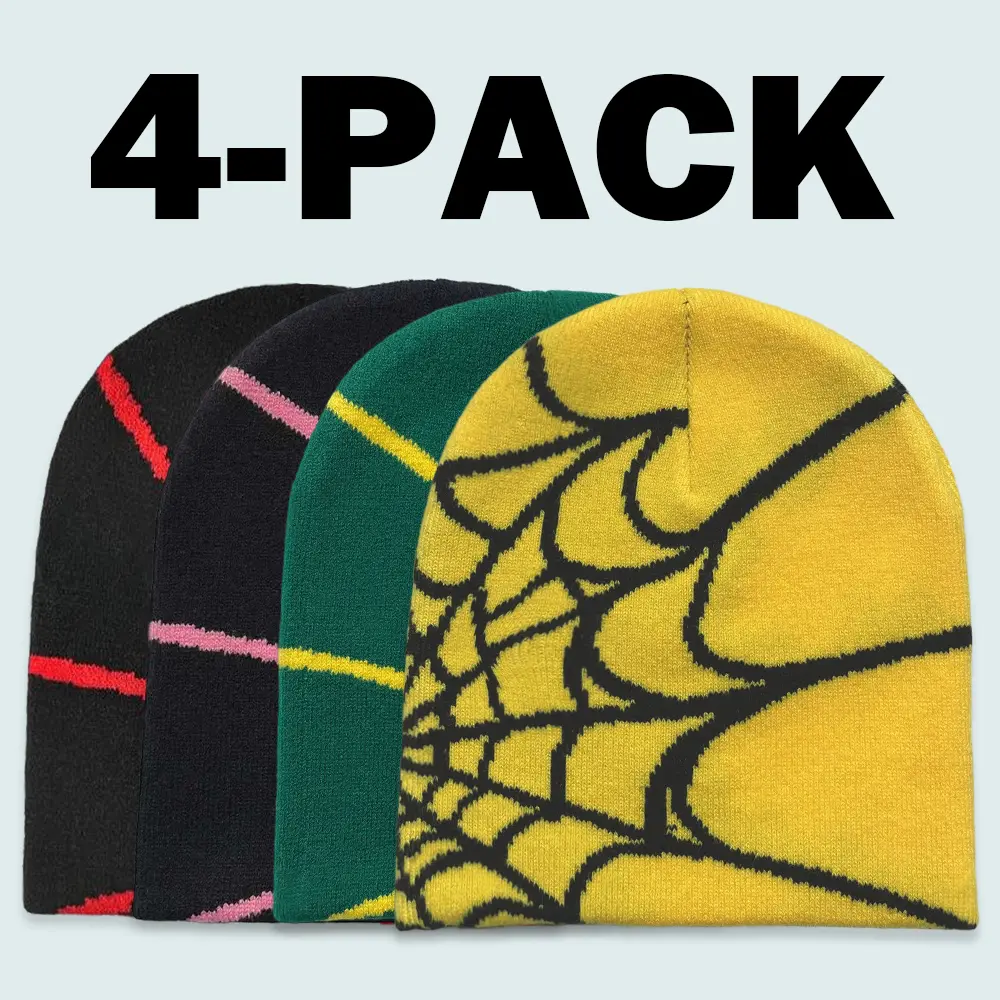 4-Pack:Black&Pink+Black&Red+Green&Yellow+Y&B