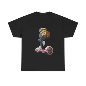 Nonchalant Minion on Segway T-Shirt, Funny Meme #Tshirt