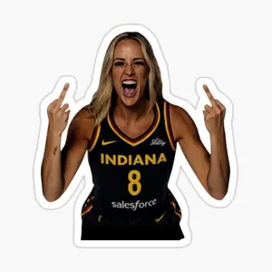 Sophie Cunningham Sticker, Sophie Basketball Point Guard Sticker Magnet, Funny Basketball Fan Decal, Athlete Gift, Waterproof Sports Sticker