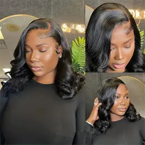 POV: You Forget You’re Wearing A Wig!  Bob Wig, Pre Styled C Part Side Part Glueless Ready To Go Wig, Casual Summer Daily Hairstyle
