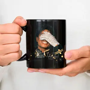 MJ Retro Coffee Mug, King of Pop Vintage Mug, Movie Jackson 5 Cup