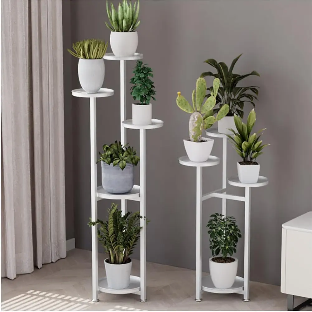 Garvee Floor Stand for Living Room, Outdoor Shelves, Robust Design, Easy Assembly, Durable Materials, and Modern Style.