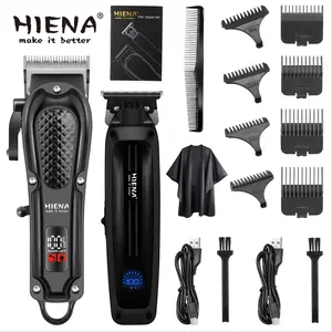 Professional Hair Trimmer Set, Wireless USB Charging Men's Shaver, 7000 Rpm High Power Battery, Father's Day or Holiday Gift, High Quality Trimmer, Cordless Hair Clipper