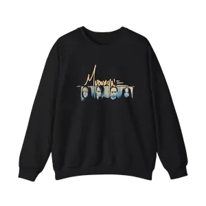 Vintage Mudvayne Members Band Music Black T-Shirt Jumper, Heavy Metal Men's Sweatshirt, Cotton Fabric, Gift For Fan