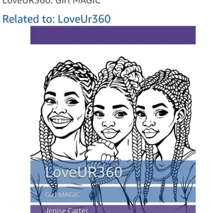 LoveUr360 Coloring Book. Series Girl Magic.
