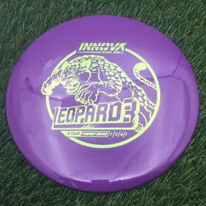 Innova Star Leopard3 with Burst Logo Stock Stamp - 171.8g - Purple