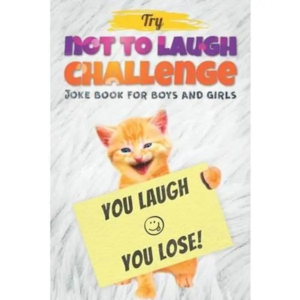 Used Copy Paperback Book - Try Not to Laugh Challenge Humor Fun Laugh Game for Kids Ages 6-12, Stocking Stuffers & Fun Gifts by Dan Gilden (English)