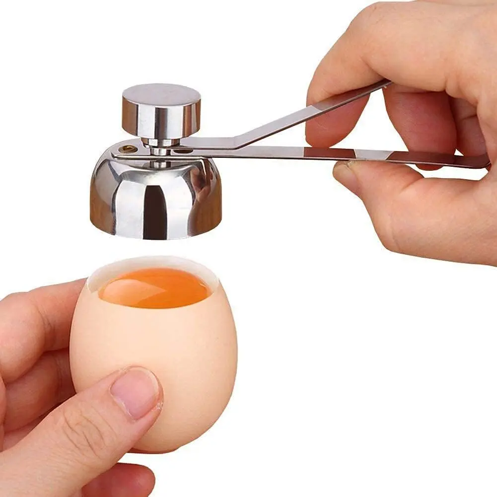 1Pack Egg Cracker Topper, Ashero Stainless Steel Egg Opener Eggshell  Kitchen Remover Tool for /Soft Hard Boiled Egg