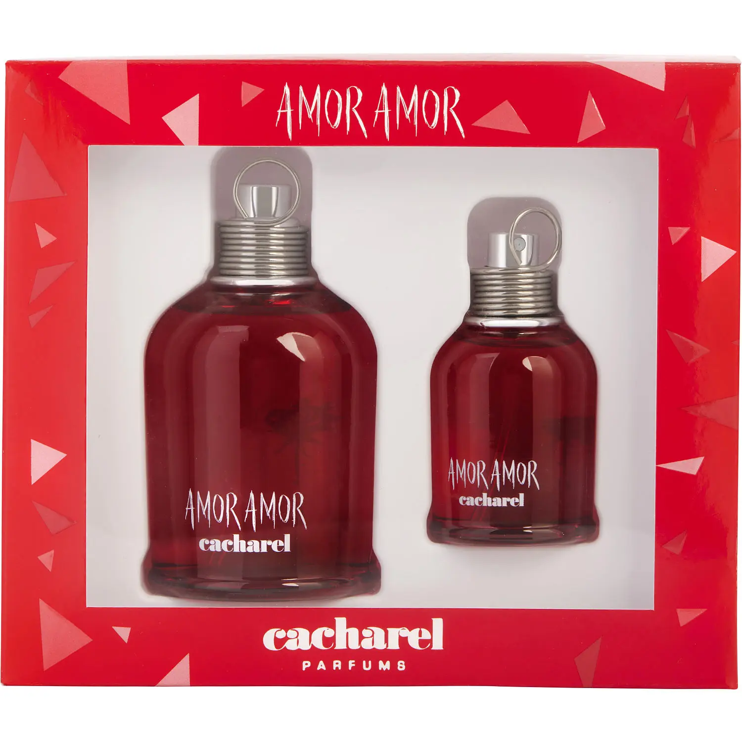 Amor Amor Set-Edt Spray 3.4 Oz & Edt Spray 1 Oz For Women