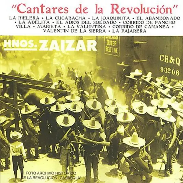 Los Hermanos Zaizar - Cantares de la Revolucion  [COMPACT DISC - CD]