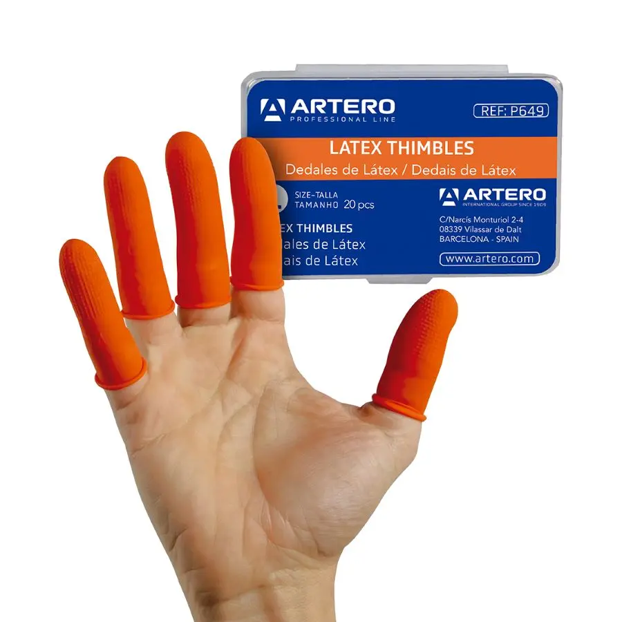 Artero Latex Stripping Thimbles size M