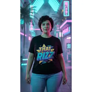 Unisex "That Rizz" Graphic Tee – 100% GOTS Organic Cotton | Gamer Edition