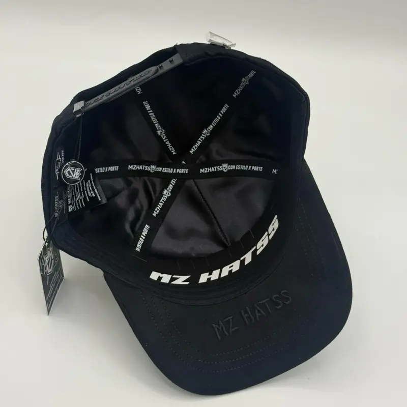 MZ Hats “S D Nubes Total Black”