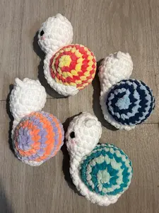 Hand Crocheted Snail