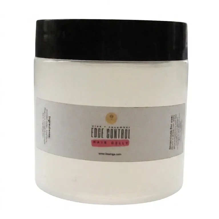 Aloe + Cucumber Melon Edge Control Hair Gelly – Moisturizing Frizz Control & Strong Hold for Natural Hair Styling