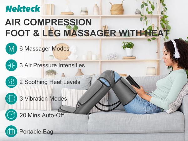 Nekteck Neck Massager & Full Leg Massager, Holiday Gift Massager Nekteck Neck Massager & Full Leg Massager, Holiday Gift Massager