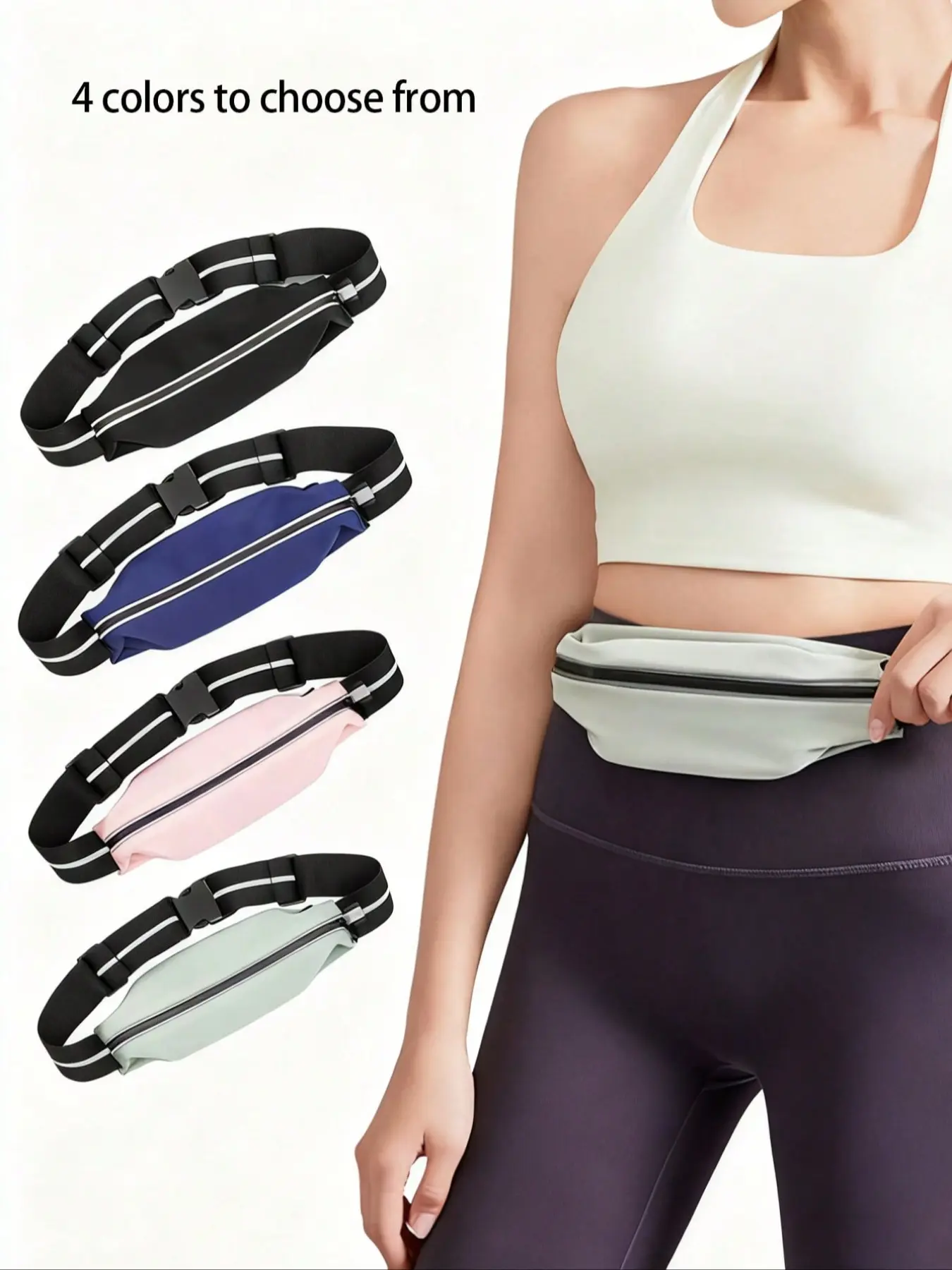 New Lightweight Running Sports Bag, Waterproof Fitness Training Waist Pack, Ultra-Thin Phone Belt Pouch, Adjustable Shoulder Strap, Perfect Gift, Jogging Equipment