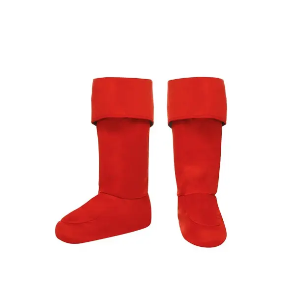 Adult Red Superhero Boot Covers, Shoes, Elastic Band