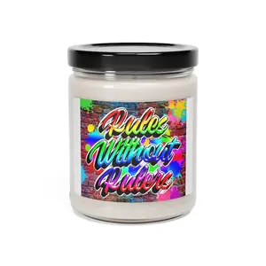 Rules Without Rulers, Crypto Gifts, Bitcoin Decor, Blockchain Art, Crypto Enthusiast Accessories, Crypto Candle, Scented Soy Candle, 9oz