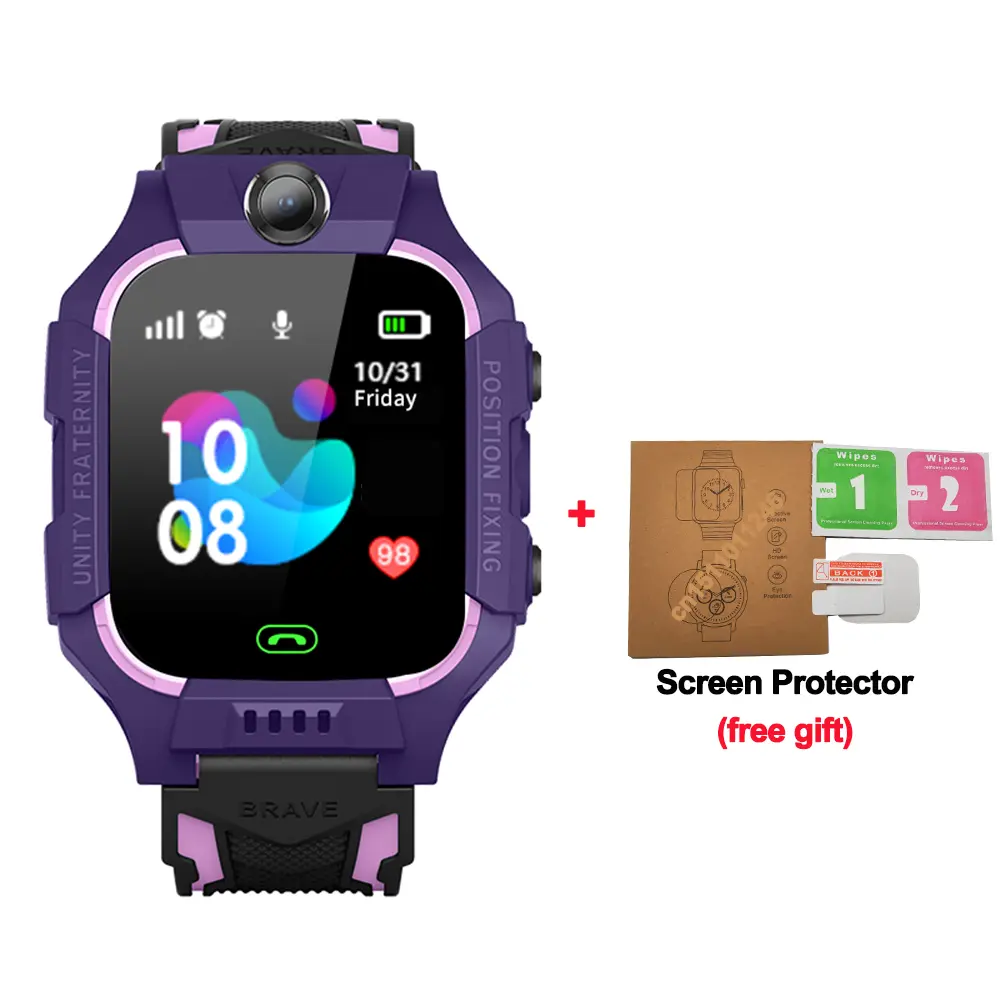Kids' 2G Smart Watch - Wearable Wristwatch with GPS Position Tracker, SOS Phone Call, Cam, Voice Chat - Safety Gift for Kids (Smart & Wearable Devices)