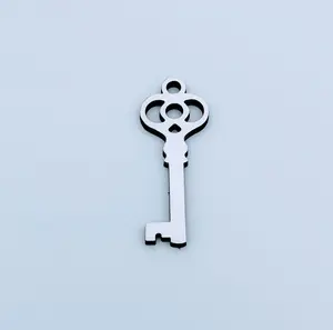Old Fashioned Key Sublimation Keychain Blank