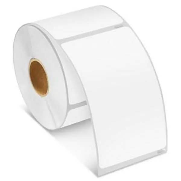 DYMO 038587 400 Turbo Paper Rectangle Permanent Self-Adhesive Address Label For Dymo Label Writer 1.13 x 3.5 In. - White, Pack 130, 1-1/8 X 3-1/2 In., 2 Rolls Of 130 Labels
