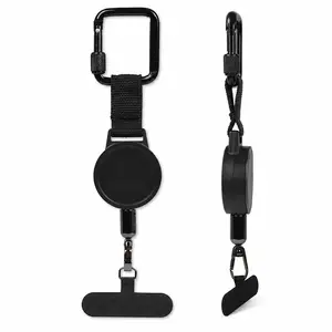Retractable Phone Tether Skiing,Retractable Phone Lanyard,Outdoor Anti-Theft Retractables Phone Lanyard,Anti Thefts Retractables Cell Phone Tether,Adjustable Anti-Theft Mobile Phone Tethers