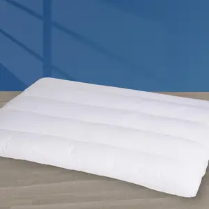 Ultra Flat Thin Sleeping Pillows, 7D High Support 2.5 Inch Ultra Thin Slim Bed Pillows for Stomach Sleepers, Standard Size 18x26 in